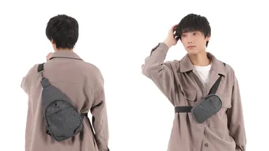 ポーチを前に移動