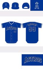 草野球チーム『ASTROS様』オーダーユニフォーム制作背景