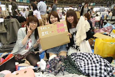 会場には出店ブースが約3,500！