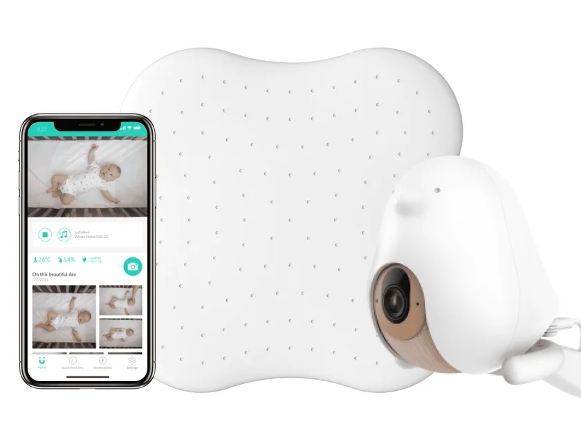 AI人工知能技術で赤ちゃんの睡眠を見守る『CuboAiスマートベビー AI人工知能技術で赤ちゃんの睡眠を見守る『CuboAiスマートベビー