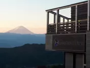 ワイナリーからの富士山