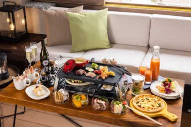 ベランピング朝食　1