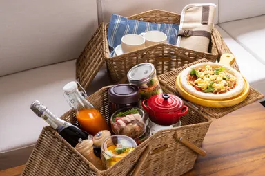 ベランピング朝食　2