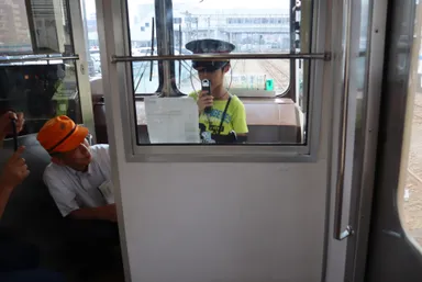 車内放送体験　イメージ