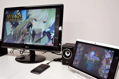 ゲームモニターとタッチポイント