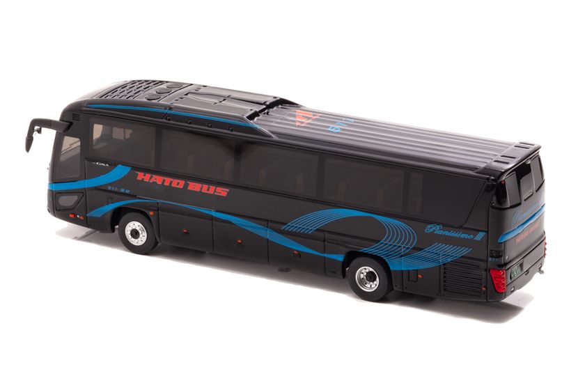 高級仕様の黒いはとバス ピアニシモIIIが 1/64スケールモデルになって登場！7/7よりご予約受付開始 | 株式会社ヒコセブン