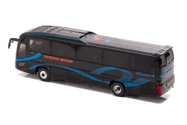 1/64 はとバス ピアニシモIII サファイア (511号車) いすゞ ガーラ スーパーハイデッカー：左後