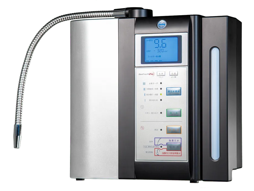 次亜塩素酸水生成機能を強化した新型電解水生成器 ビーファインR 次亜塩素酸水生成機能を強化した新型電解水生成器 ビーファインR