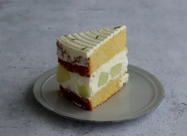 ＜ミーガン バー＆パティスリー＞マスクメロンのショートケーキ