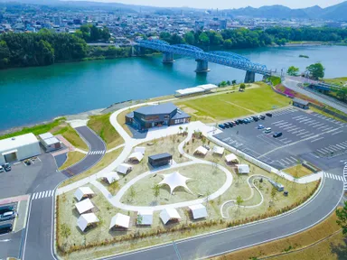 リバーポートパーク美濃加茂の全景