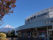 富士川サービスエリア全景