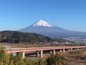 富士川SAから見える富士山(1)