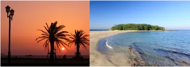 北条海岸／沖ノ島