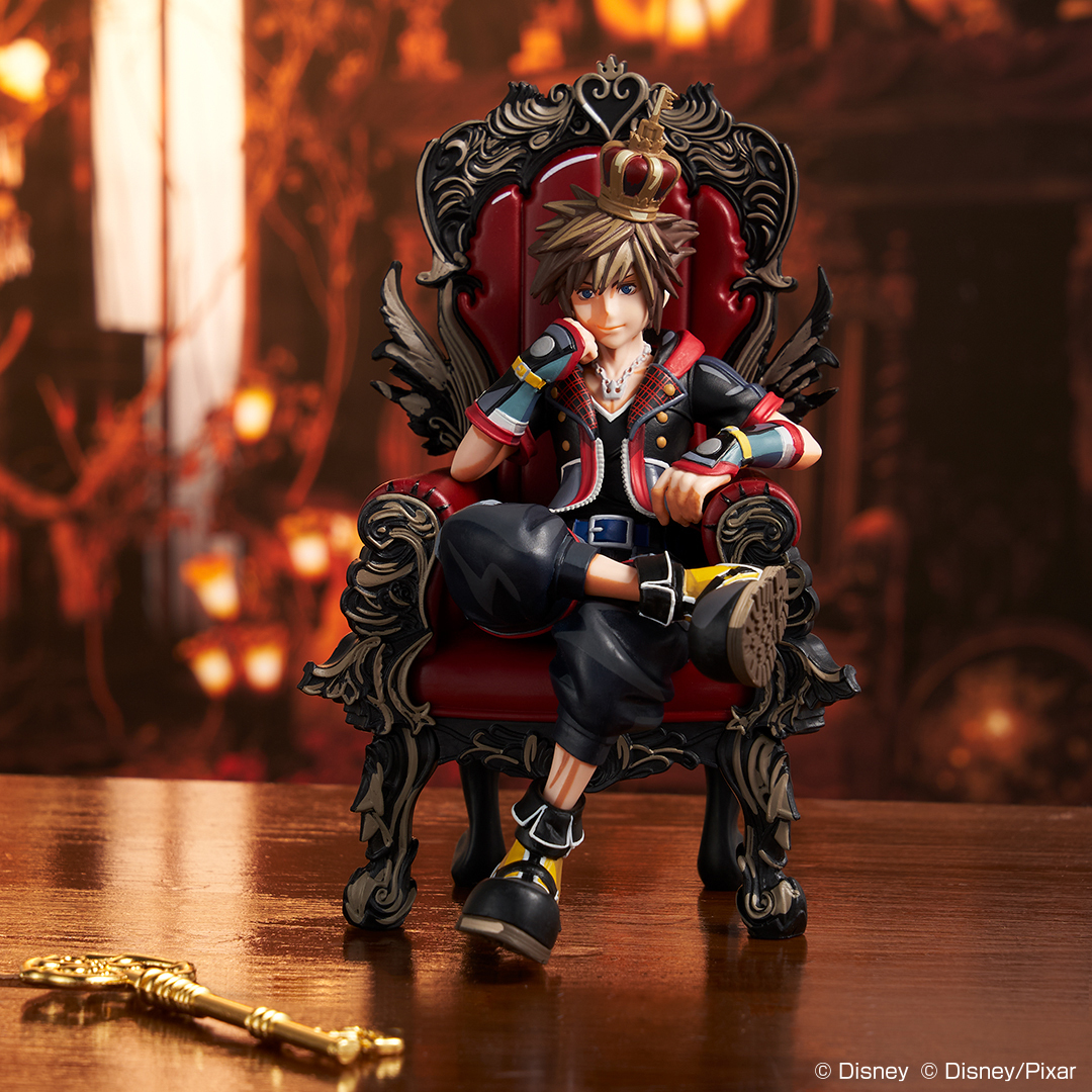 KINGDOM HEARTS」20周年記念の一番くじが登場！玉座に座るソラ＆カイリ 