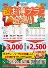 超お得 3,000円プラン