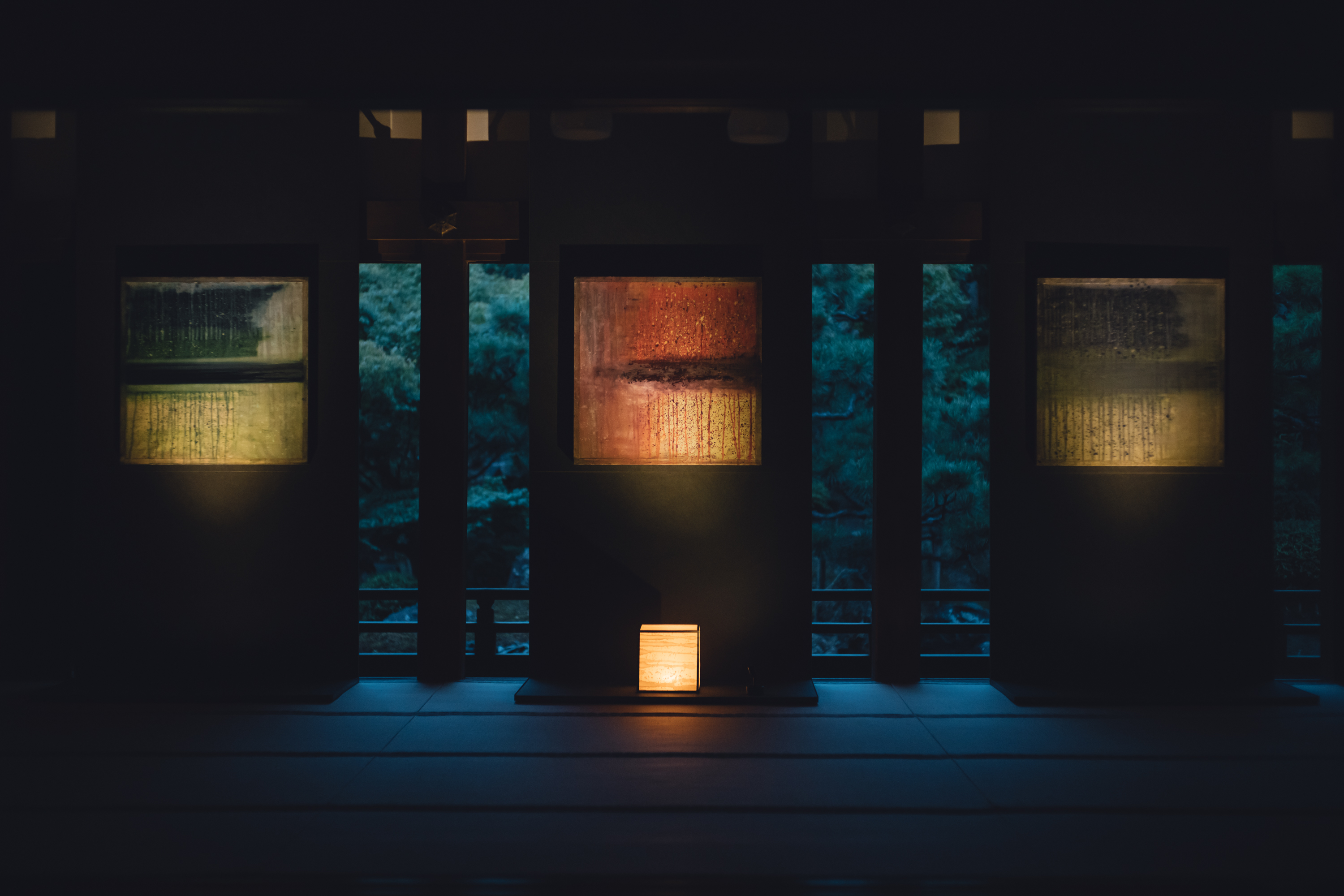 建仁寺両足院にて、山田晋也の展覧会 「あってない なくてある