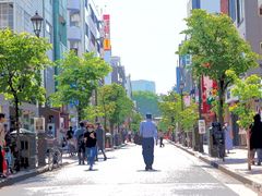 広尾散歩通りの様子