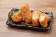 堂山食堂名物ハムカツL