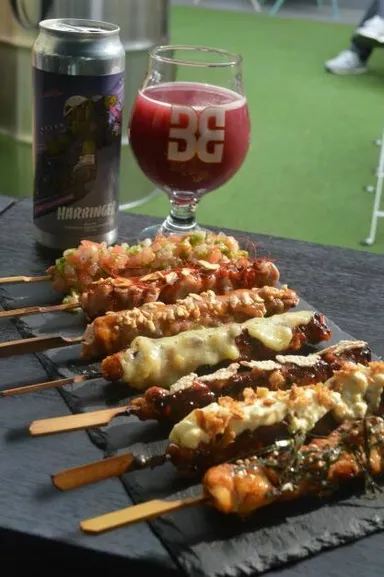 BINGE2周年記念ビール「HARBINGER」