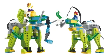 マンモスと恐竜