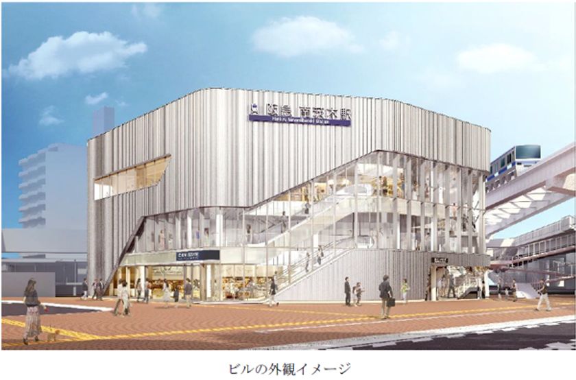 阪急京都線の南茨木駅に直結。
地域と駅をつなぐ新たな商業施設「南茨木阪急ビル」が
7月27日に全体竣工します
～コンビニエンスストア・飲食店舗等が
8月1日より順次オープン～