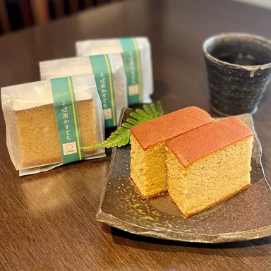 そば茶かすてら