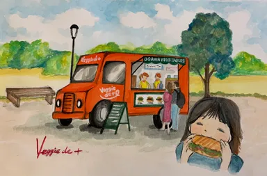 キッチンカー　イメージ図