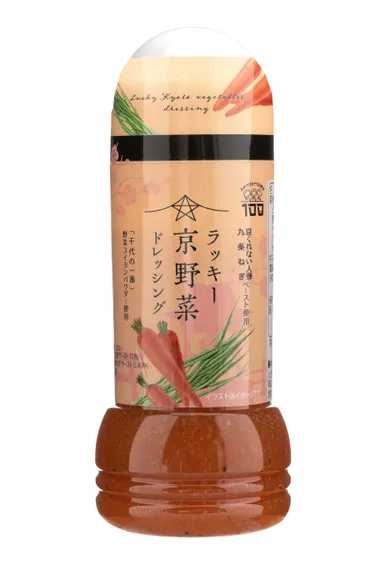 製品画像　ラッキー京野菜ドレッシング