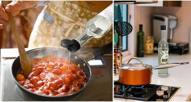 料理に使用するシーン