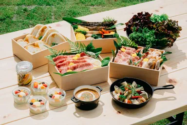 手ぶらでもBBQが可能。［TEF BBQ 6,000円コース］