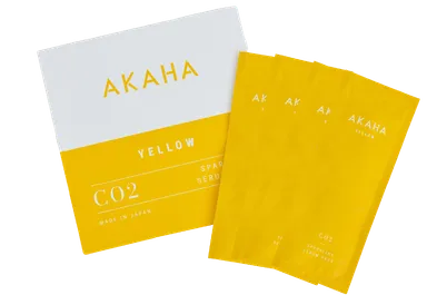 AKAHA　スパークリングセラムパック　YELLOW