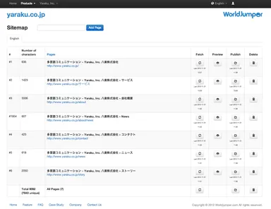 URLを指定するだけの初期設定