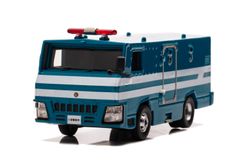 1/43 2015 警察本部警備部機動隊小型警備車両：左前