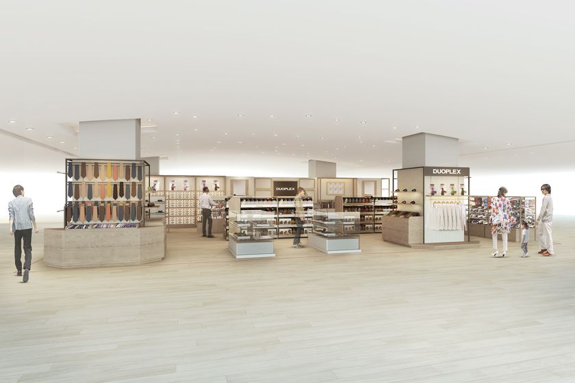 東急百貨店たまプラーザ店
今秋の完成を目指し段階的に改装を実施
第三弾は紳士服・雑貨を1階と2階に再編集し
7月28日（木）に5ショップオープン