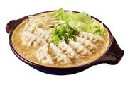博多名物　炊き餃子風鍋スープ　調理例