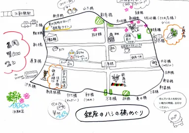 入居者にあわせた手書き地図や散歩ルートの提案で街の住み心地を伝える