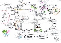 入居者にあわせた手書き地図や散歩ルートの提案で街の住み心地を伝える