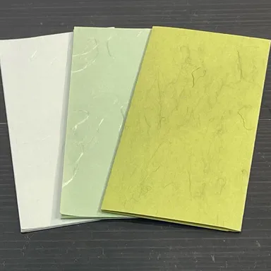 中に入っている雲龍紙・3種