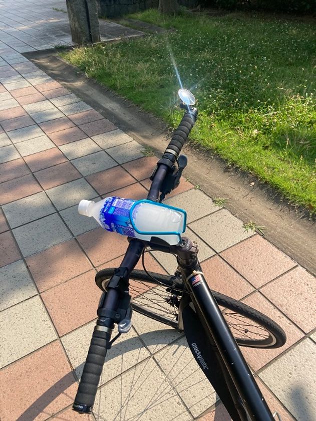 Bikeguy どこでもケージホルダーペットケージ付き ブルー