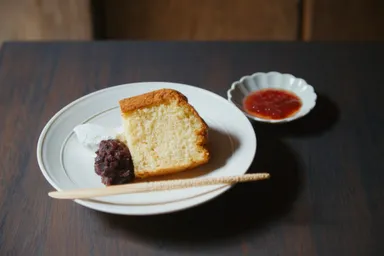 流山みりんの米粉豆乳のシフォンケーキ(550円／税込み)