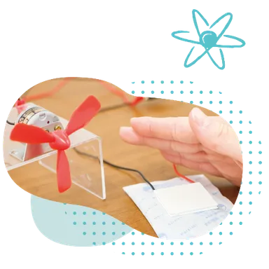 (4)「温度差」を利用して発電してみよう