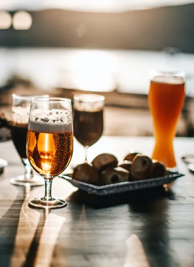 これからの季節にはビールが合う