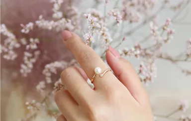 高品質なアコヤ真珠を使用