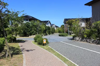 景観協定によって統一感を持たせた美しいまちなみ