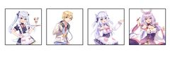 出演VTuberたち。左から犬山たまき、熊谷タクマ、白雪みしろ、姫咲ゆずる