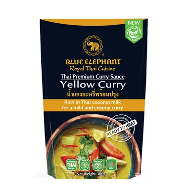 すぐ食べられるイエローカレー