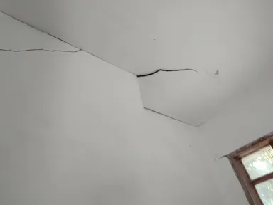 農家の自宅の損壊状況2