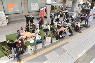 『Living Street Hitachi』スタッフ集合写真