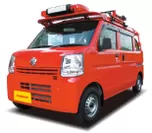 市町村に寄贈する軽消防自動車(デッキバンタイプ・7台)