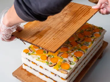 こけら寿司の製造工程